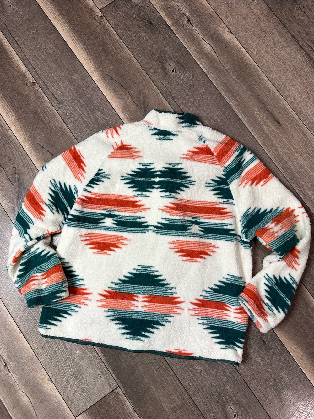 Zeagoo Aztec Sherpa Button Down Jacket - Picture 8 of 8